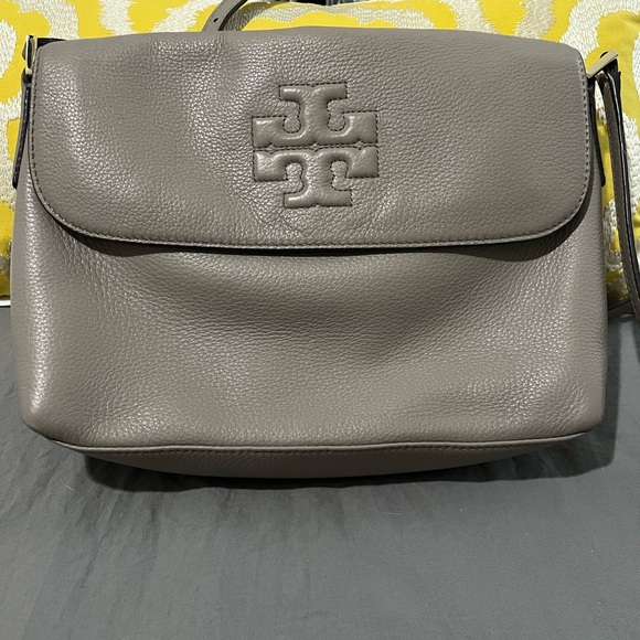 Tory Burch Gray Purse - Picture 7 of 8